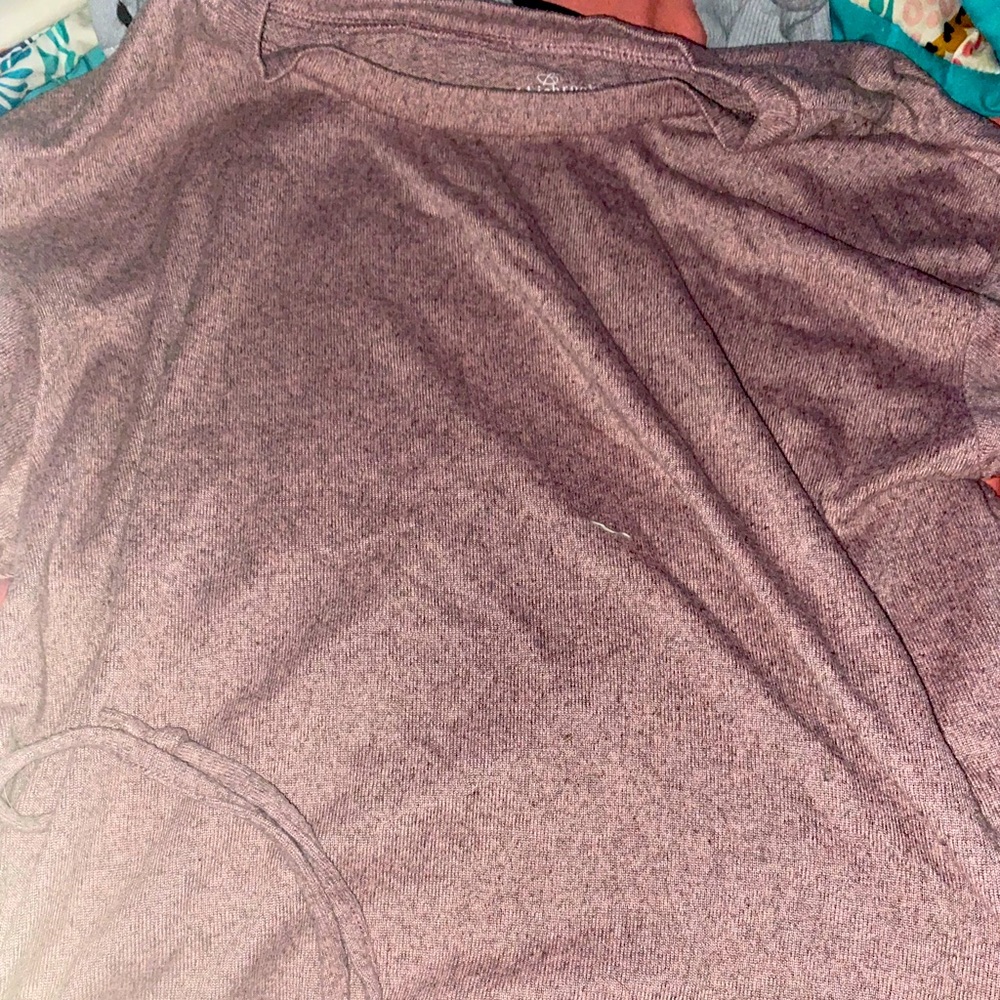 Pink long sleeve shirt